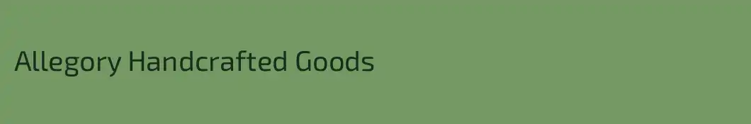 Allegory Handcrafted Goods